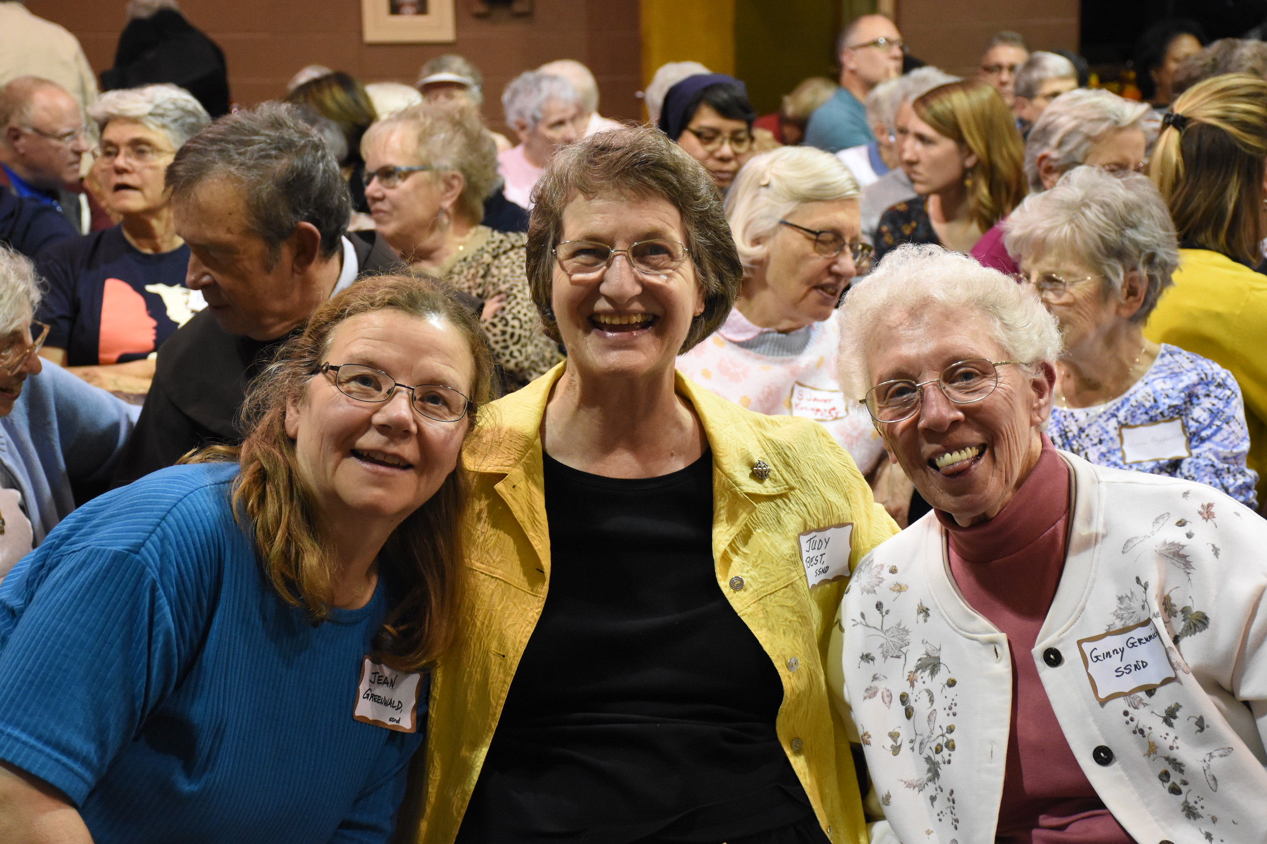 School Sisters of Notre Dame welcome the Nuns on the Bus to St. Louis!