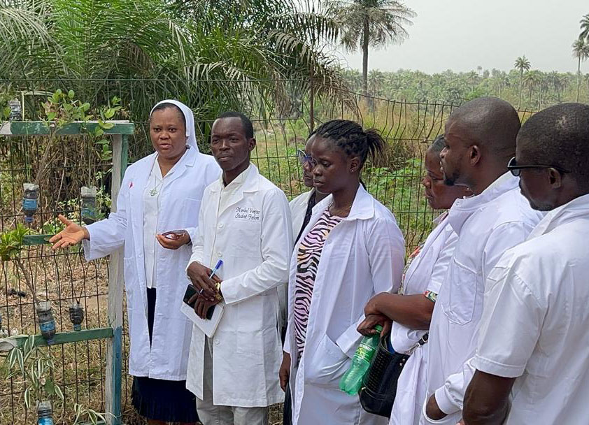 Sister Meg Umoh teaches environmental health in Sierra Leone.